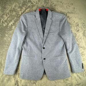 Zara Man Blazer size 46 Argyle‎ Blue Casual or Business Coat